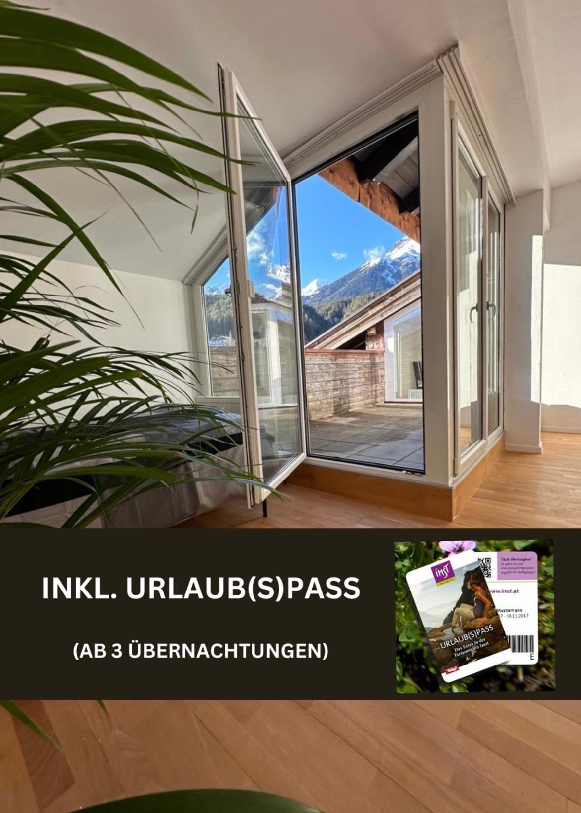 Geraeumiges Sonniges Apartment Mit Bergblick Imst Exterior foto